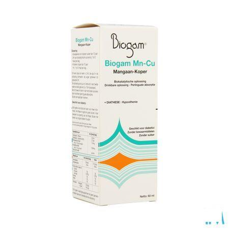 Biogam Mn-cu Flacon 60 ml  -  Sterop