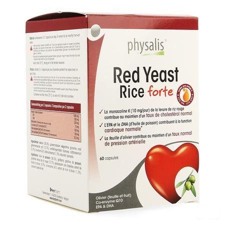Physalis Red Yeast Rice Forte Capsule 60  -  Keypharm