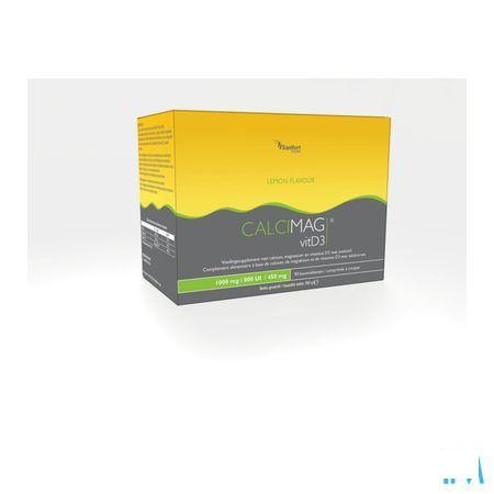 Calcimag Ca 1G/D3 800Ui/ mg 450 mg Lemon Chew 90