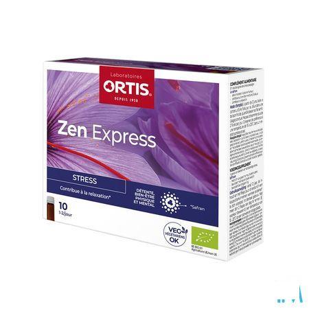 Ortis ZenExpress Bio S/Alcool 10 x 15 ml
