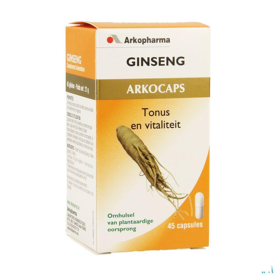 Arkocaps Ginseng Plantaardig 45  -  Arkopharma