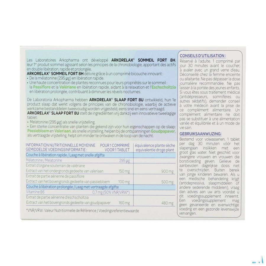 ArkoRelax Sommeil Fort 8H Tabl 60