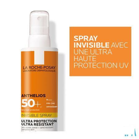 Anthelios Spray Invisible Ip50+ Parfum 200 ml  -  La Roche-Posay
