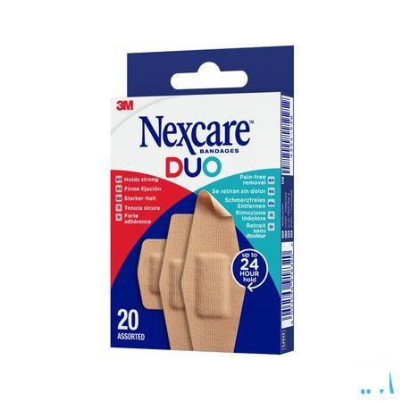 Nexcare 3M Duo Pansement Assortiment 20  -  3M