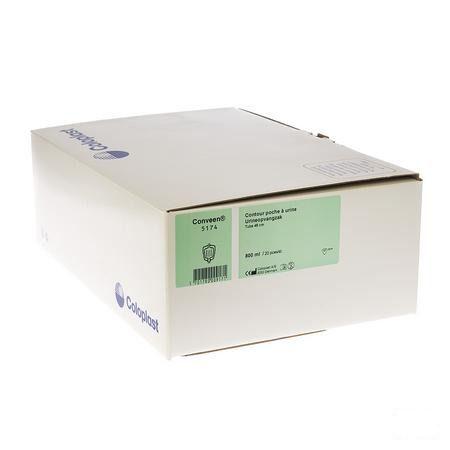 Conveen Beenzakken + Tube 45cm 800 ml 20 5174  -  Coloplast