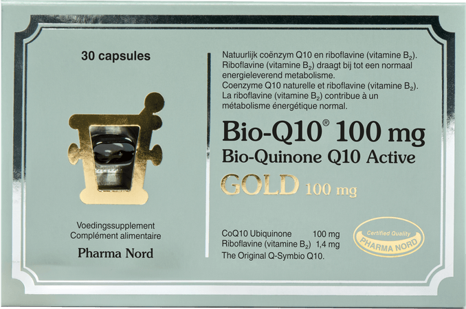 Bio-q10 100 mg Gold Capsule 30  -  Pharma Nord