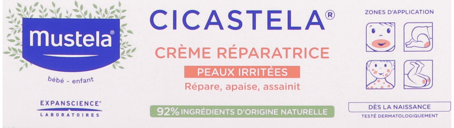 Mustela Cicastela Tube 40 ml