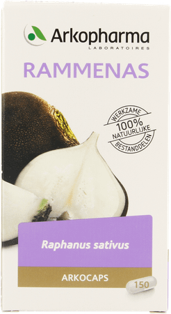 Arkogelules Radis Noir Vegetal 150  -  Arkopharma