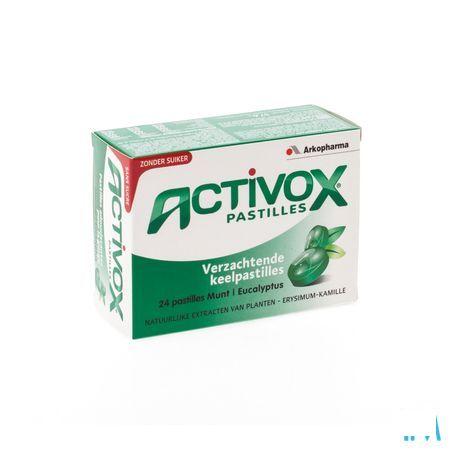 Activox Menthe-eucalyptus Ss Pastille 24 3567567  -  Arkopharma