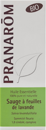 Salie Lavendelblad Bio Essentiele Olie 10 ml  -  Pranarom