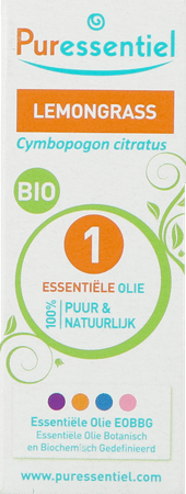 Puressentiel Eo Lemongrass Bio Essentiele Olie 10 ml  -  Puressentiel