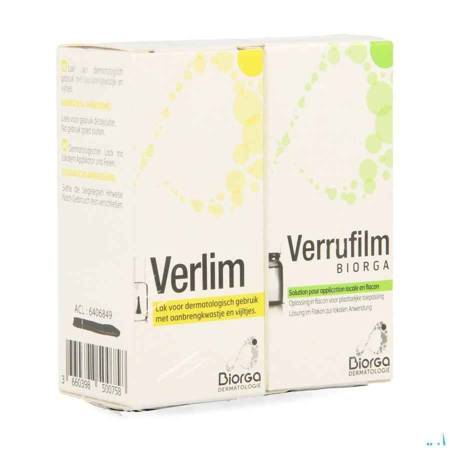 Verrufilm Flacon 14 ml + Verlim Flacon 7,5 ml Duopack