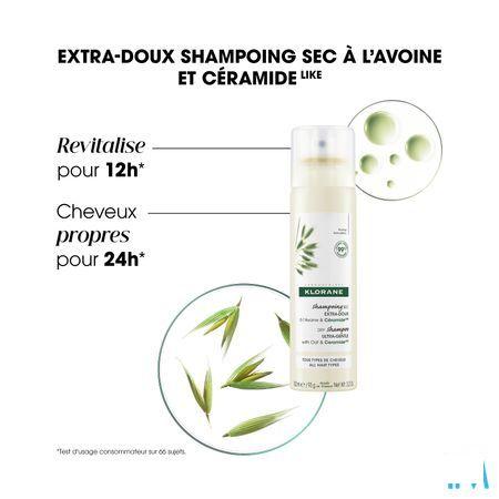 Klorane Capil. DroogShampoo Havermelk&Cera.Spray50 ml