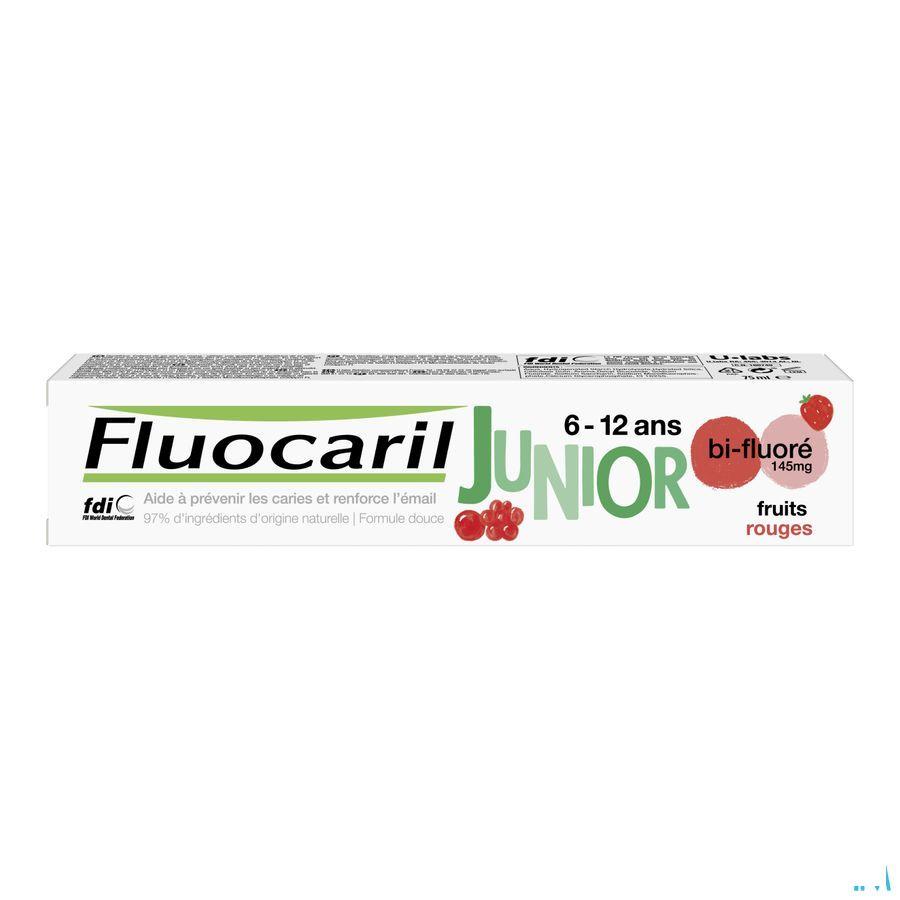 Fluocaril Dentifrice Bi-Fluore Junior Fr Rouge75ml