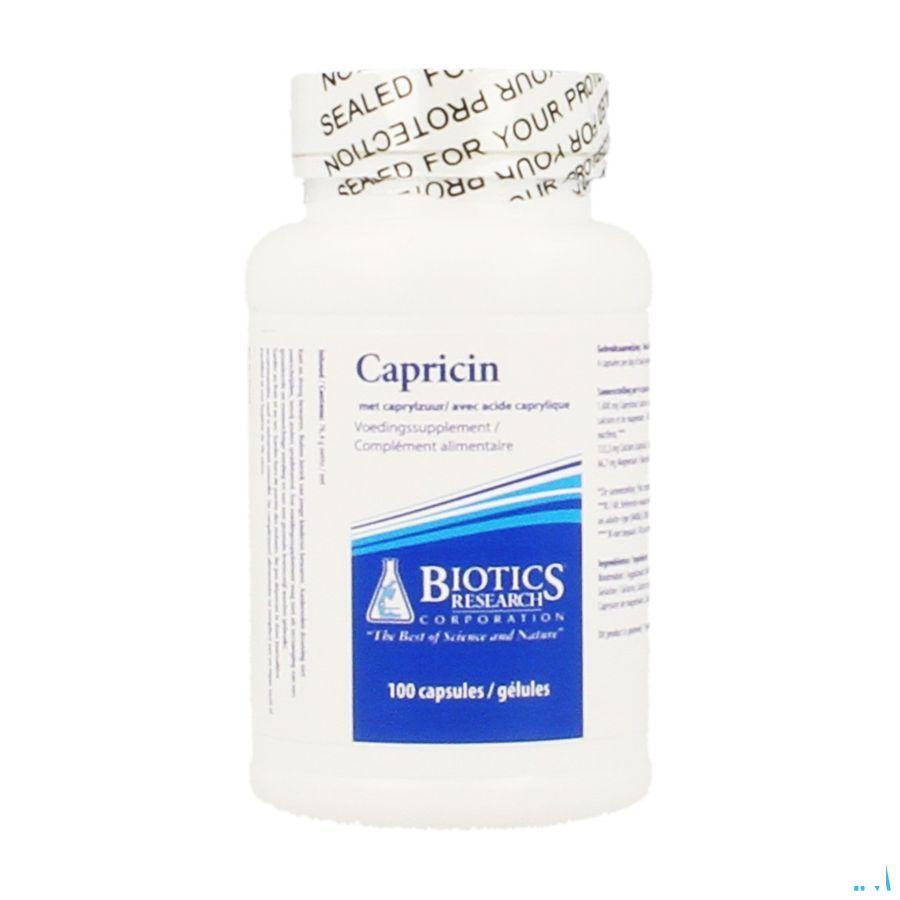 Biotics Capricin 100 gélules  -  Energetica Natura
