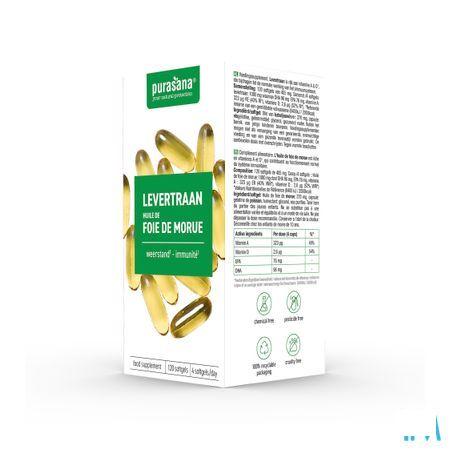 Purasana Huile Foie De Morue Capsule 120