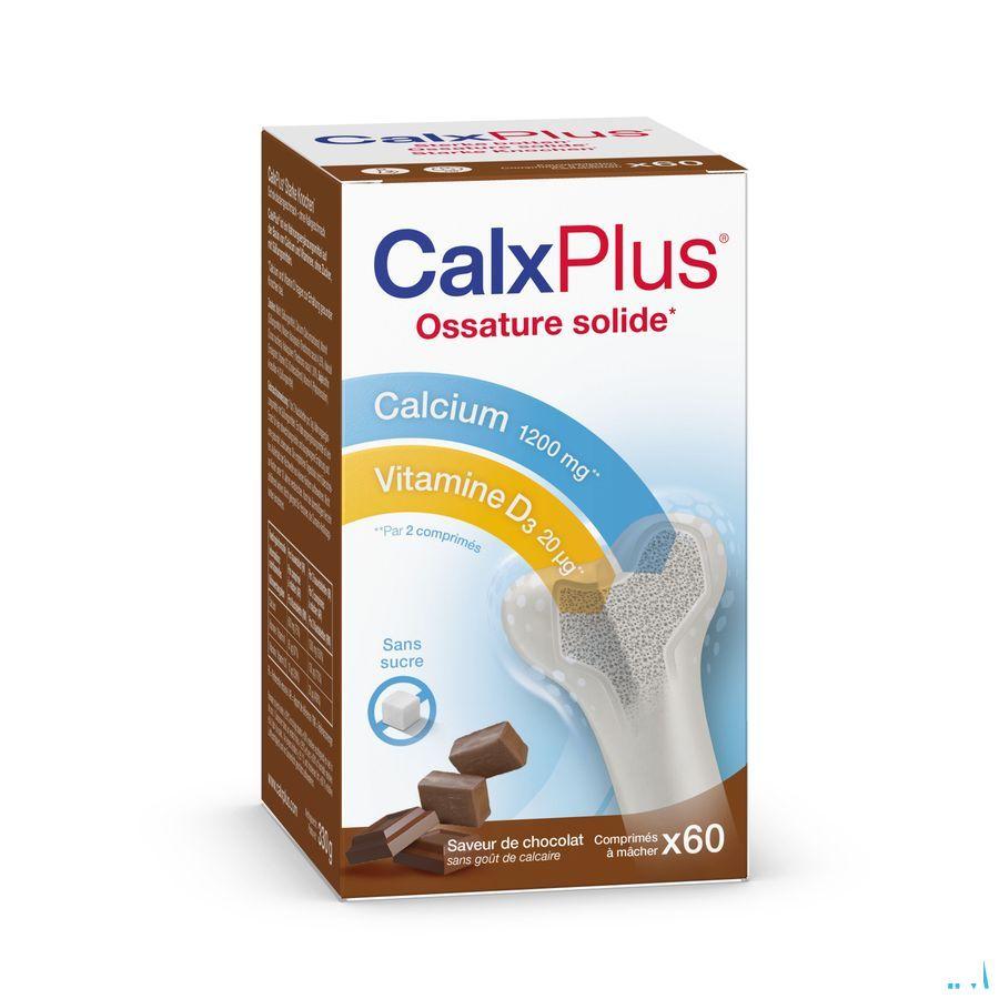 Calx-plus Chocolade Tabletten 60