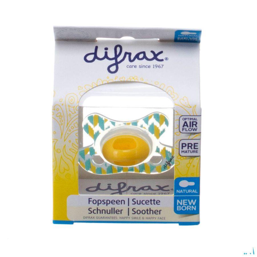 Difrax Fopspeen Natural Newborn  -  Difrax