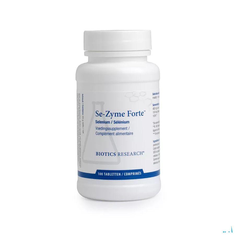 Biotics Se-Zyme Forte 100 comprimés  -  Energetica Natura