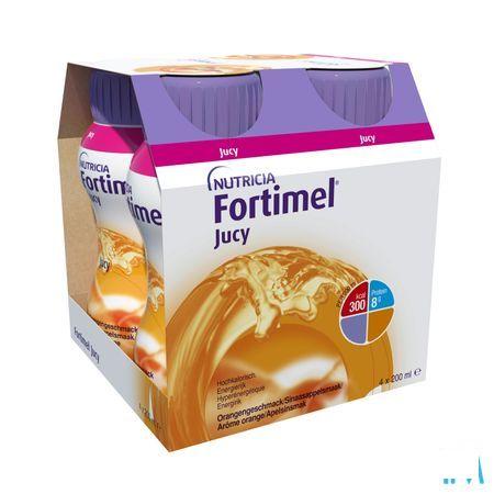 Fortimel Jucy Sinaasappelsmaak 4X200ml 155764