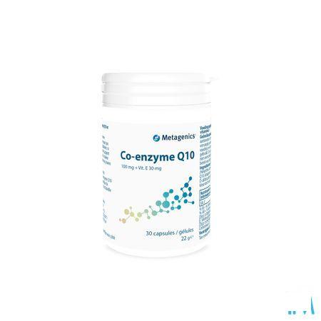 Coenzyme Q10 100 mg + vtt E Capsule 30 6492  -  Metagenics