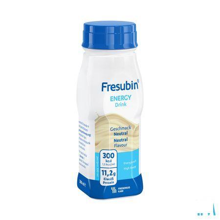 Fresubin Energy Drink Neutre Easybottle 4x200 ml  -  Fresenius