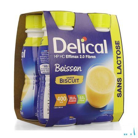 Delical Effimax 2.0 Biscuit 4x200 ml  -  Bs Nutrition