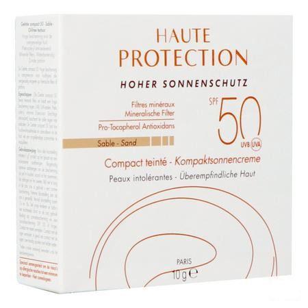 Avene Zon Compact Getint Ip50 + Zand 10 gr  -  Avene