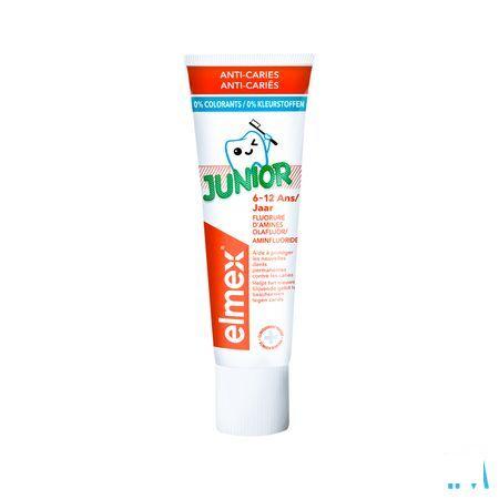 Elmex A/Caries Junior Tandpasta 6-12J Tube 2 x 75 ml