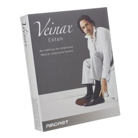 Veinax Chausset.homme Coton 2 Long Bl.marine 4