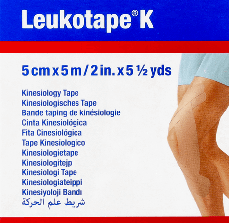 Leukotape K Kleefwindel Elast Huid 5,0cm x 5m 1