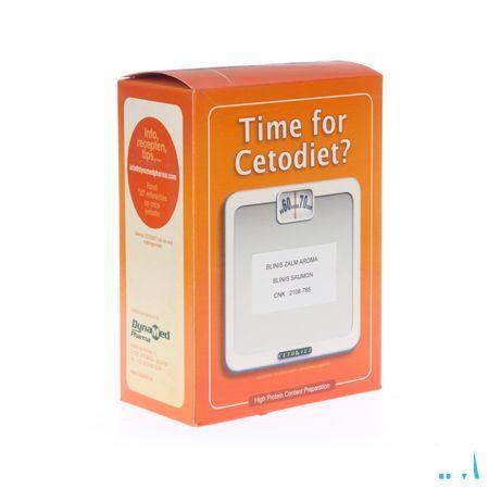 Cetodiet Blinis Zalm Poeder Zakje 6x25 gr