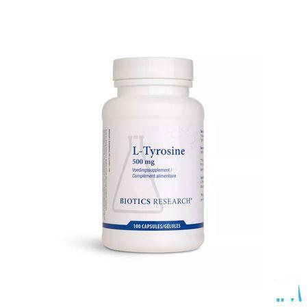 Biotics L-Tyrosine 500mg 100 capsules  -  Energetica Natura