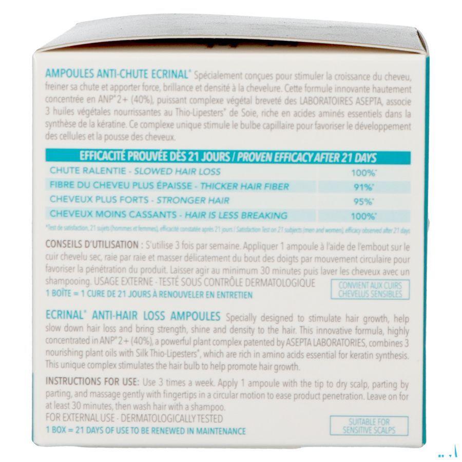 Ecrinal A/Haaruitval Amp 10 x 5ml