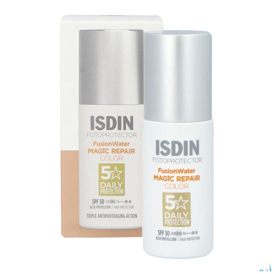 Isdin Fotoprotector Fus.Water Magic Repair Color50 ml