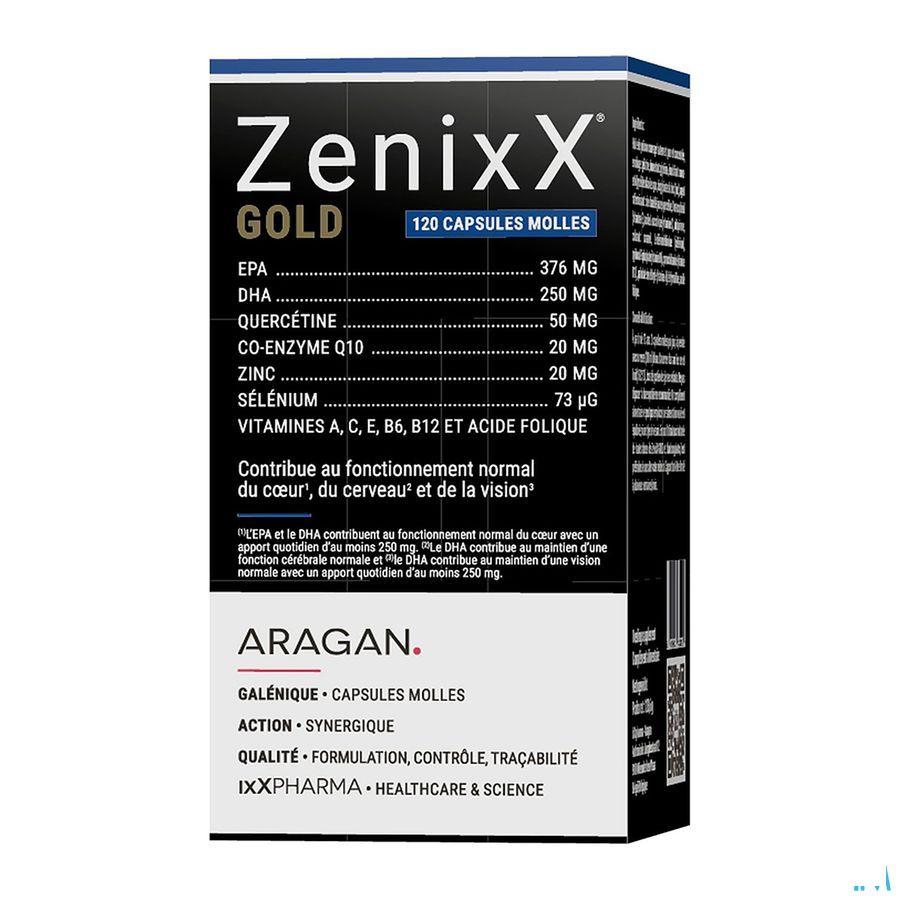 Zenixx Gold Caps120X890 mg Nf