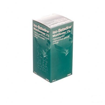 Iso Betadine Mondwater 200 ml