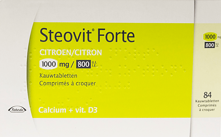 Steovit Forte 1000 mg/800UI Comprimes Croq 84