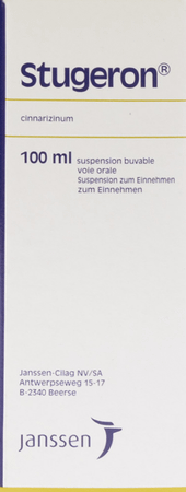 Stugeron Druppels Drink 1 X 100 ml 75 mg/ml