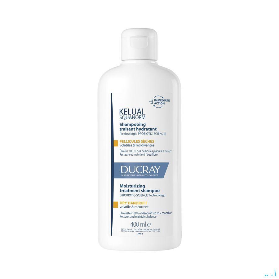Ducray Kelual Squanorm Shampooing Pellicules Seches 400 ml