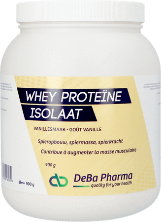Whey Proteine Isolaat Vanille Capsule 900 gr  -  Deba Pharma