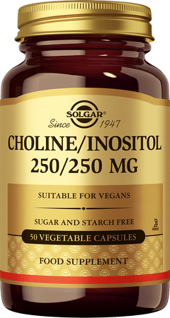 Solgar Choline/Inositol 250/250Mg Caps 50  -  Solgar Vitamins