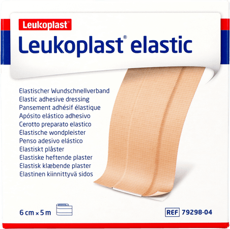 Leukoplast Elastic 5mx6cm 1