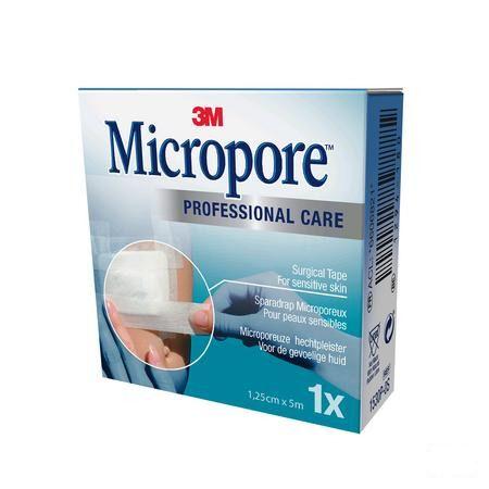 Micropore 3m Tape 1,25mmx5m Rouleau 1 1530p-0s  -  3M