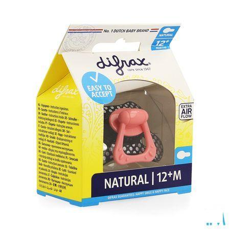 Difrax Fopspeen Natural 12 + M  -  Difrax