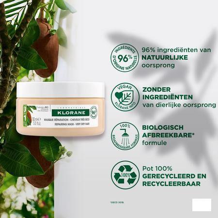 Klorane Capilaire Masker Cupuacu Bio 150 ml