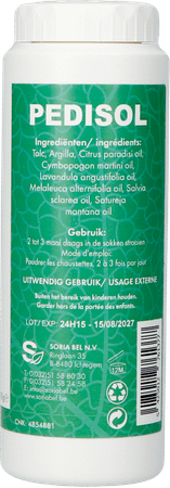 Soria Pedisol Pdr Pieds Poudreur 80 gr