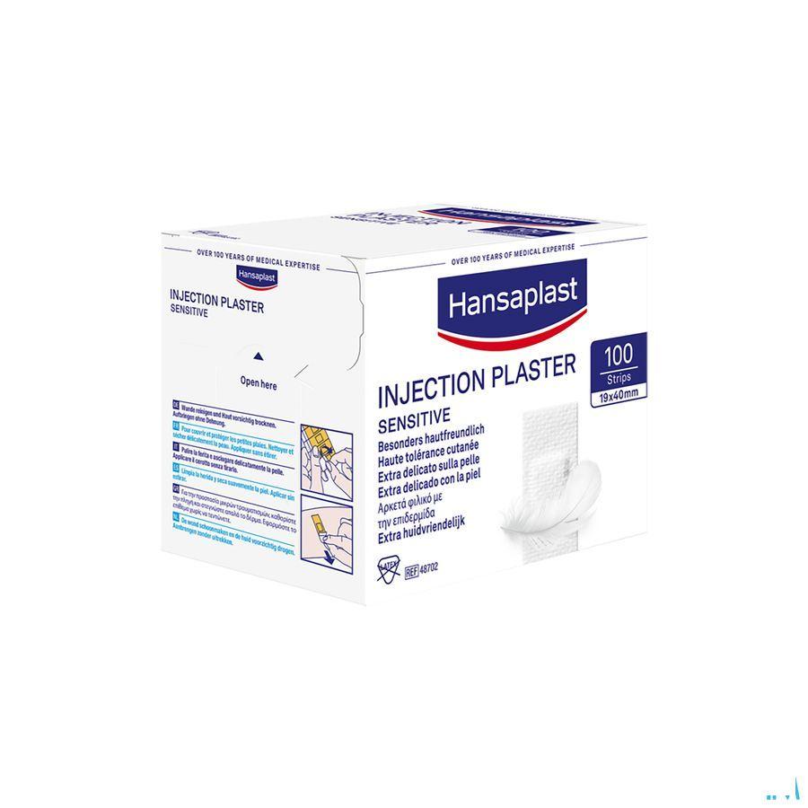 Hansaplast Elastic Sens. Inject.plaster Strips 100  -  Beiersdorf