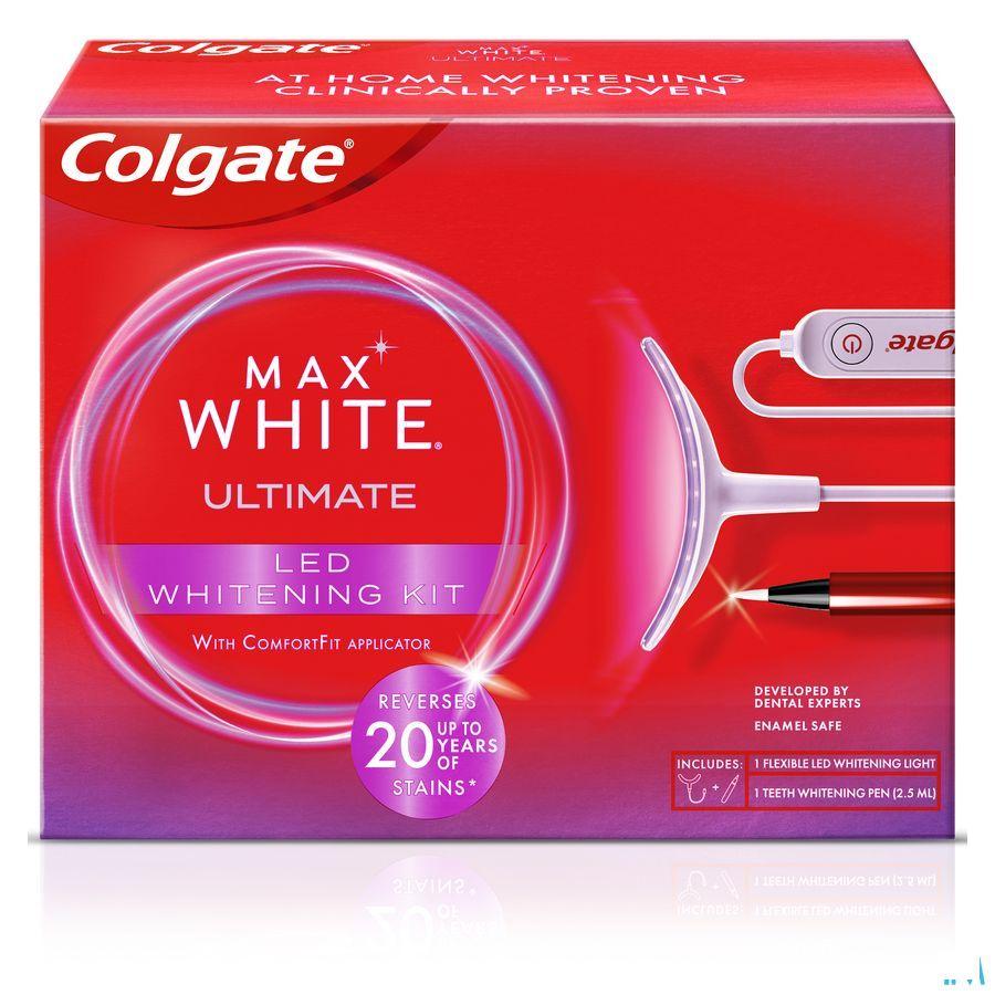 Colgate Max White Led Whitening Kit 2 Prod.
