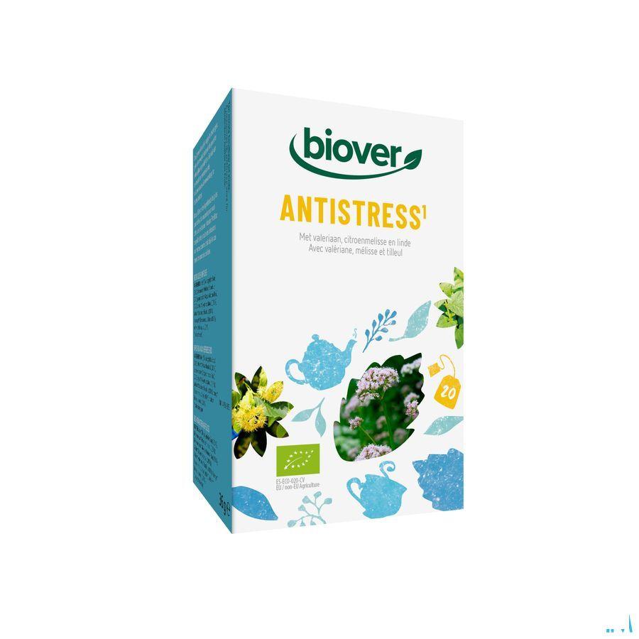 Biover Infusion Herbes Bio A/Stress 20 x 1,8 gr